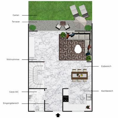 Grundriss Erdgeschoss