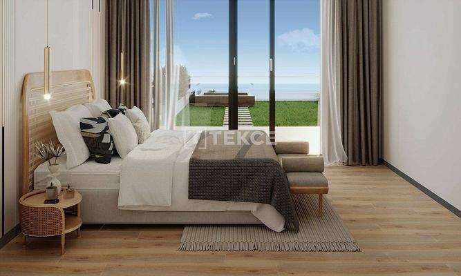 Sea-View Flats with Private Garden Terraces in Çeşme