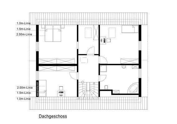 unverbindlicher Grundriss OG-2