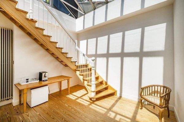 Aufstieg Dachterrasse