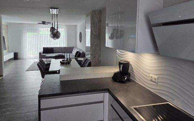 Blick auf Wohn/Essbereich 