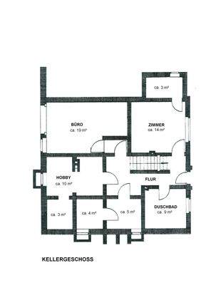 Grundriss Kellergeschoss