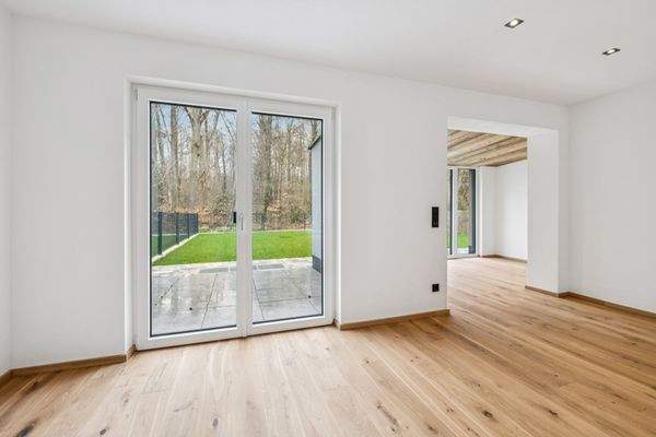 Wohnzimmer mit Wintergarten