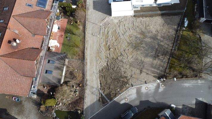 Baugrundstücksansicht