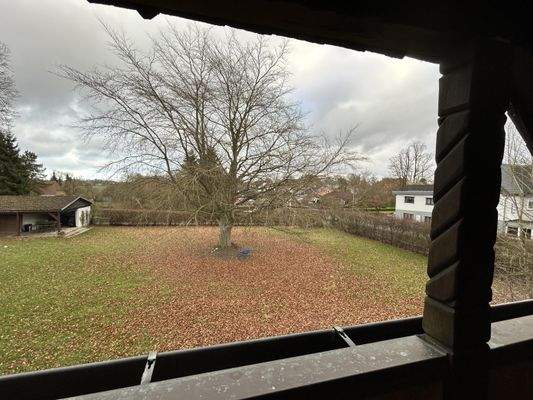 Ausblick Balkon