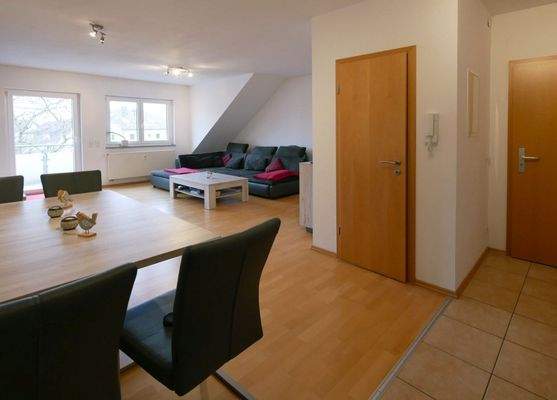 Blick Richtung Wohnzimmer