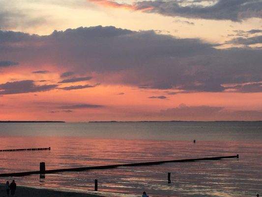 Sonnenuntergang am Strand