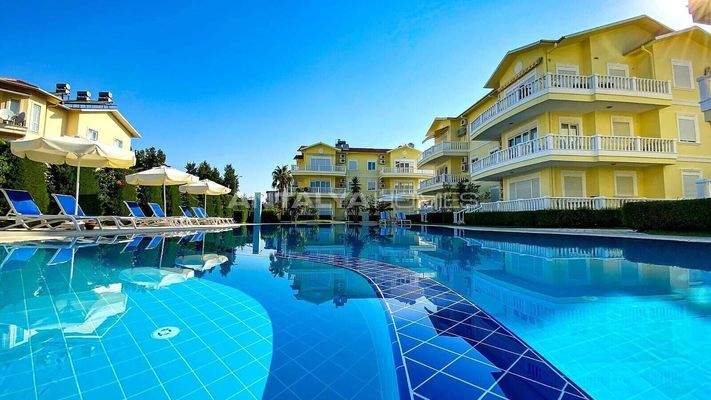 Flat in a Complex Near Golf Courses in Belek Antalya