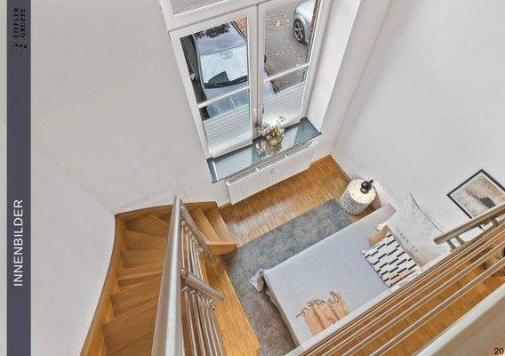 Zugang Galerie Schlafzimmer