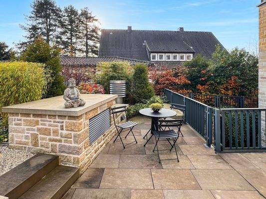 Zugang zum Garten der Wohnung 4