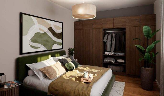 Gemütliches Schlafzimmer