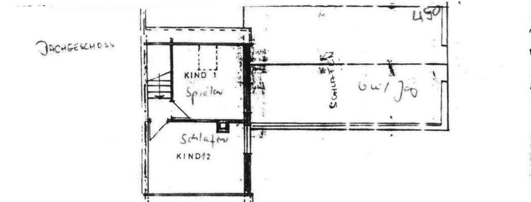 Grundriss Dachgeschoss