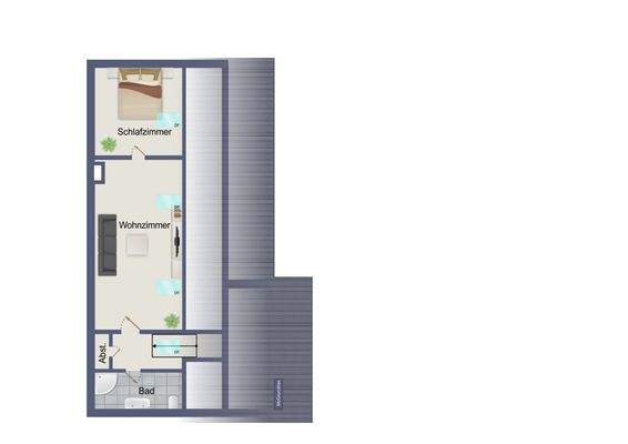 Grundriss OG Nebengebäude