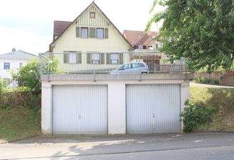 freistehende Doppelgarage 