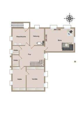 Grundriss - Kellergeschoss