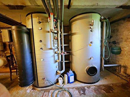 Heizungsanlage Kellerbereich