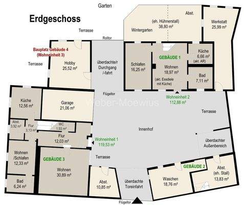 3489 Grundriss EG Bestand