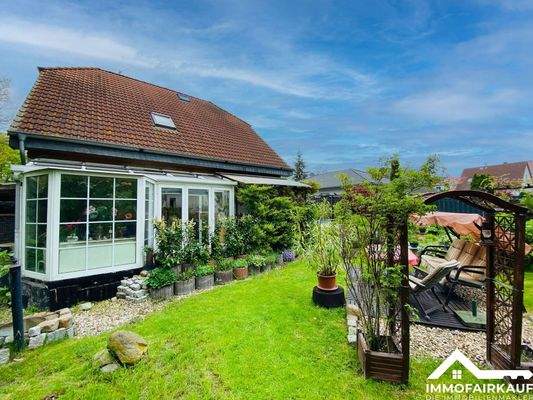 Hausansicht von hinten