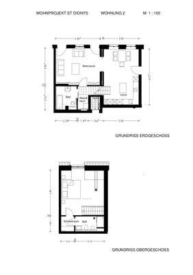 Grundriss Obergeschoss