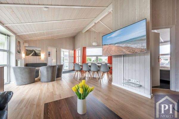 Blick ins Wohnzimmer