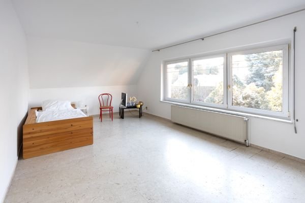 Helles Zimmer im Obergeschoss