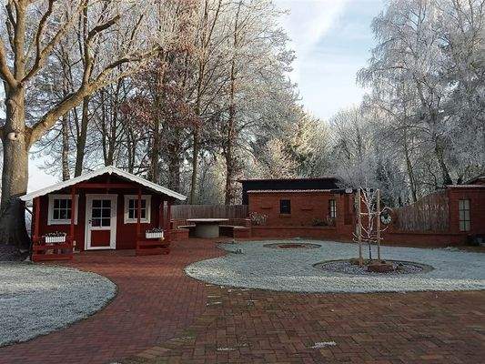 Liebevoll gestalteter Garten