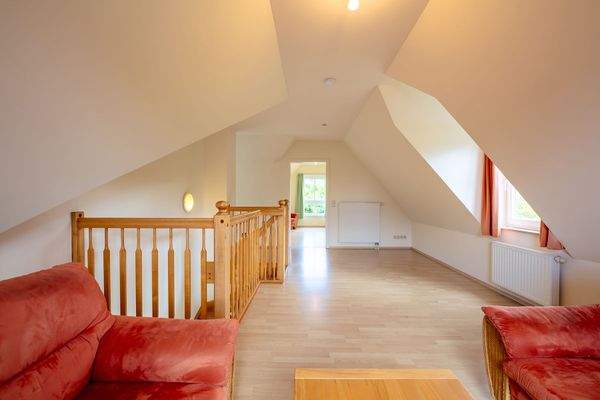 Wohnbereich im Dachgeschoss