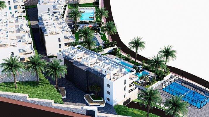 Chic Apartments with Lush Communal Areas in Finestrat