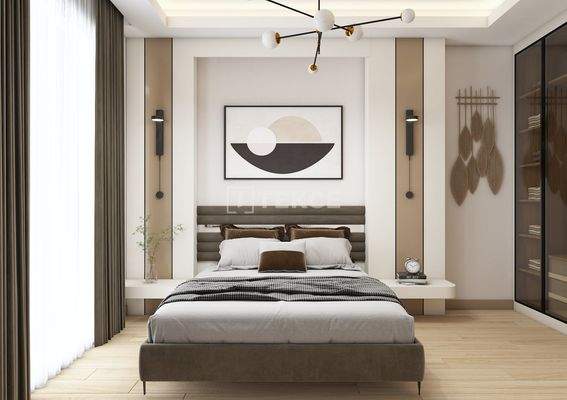 Flats in a Complex with Pool in Güzeloba, Antalya