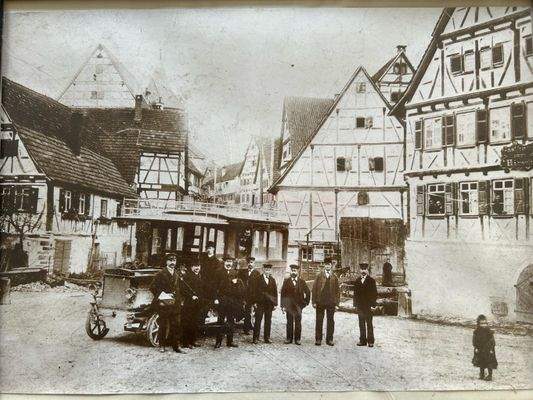 historisches Dorfbild