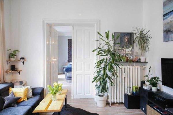 Wohnzimmer Richtung Schlafzimmer