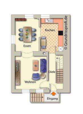 EG-Beispielmöblierung