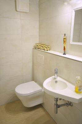 WC im Wellnessbereich