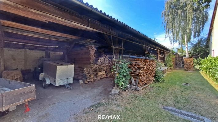 49 Carport Holzlager