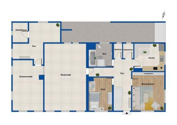 Grundriss Erdgeschoss