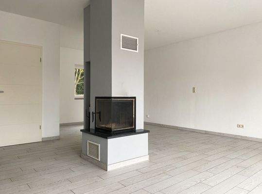 Kamin mit Blick zum Küchenbereich Obergeschoss - Kopie