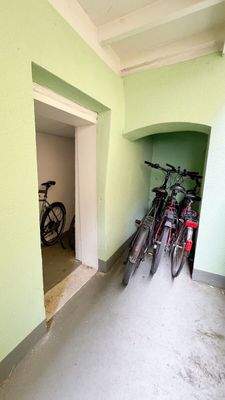 Abstellraum für Fahrräder