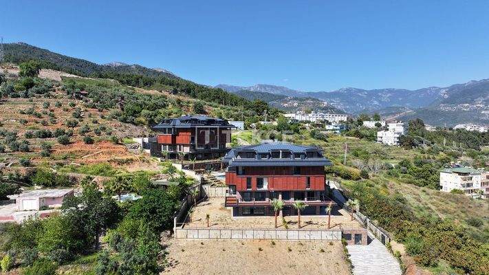 Stylish-Design Apartments in Alanya Cikcilli in Nature