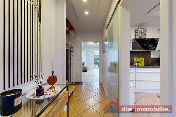 einladende Diele mit Stil