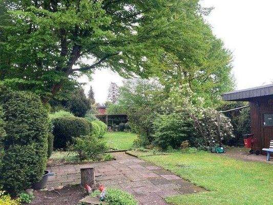 Gepflegtes Garten-Grundstück