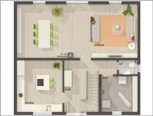 Grundriss Erdgeschoss