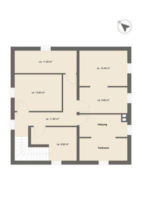 Grundriss Untergeschoss