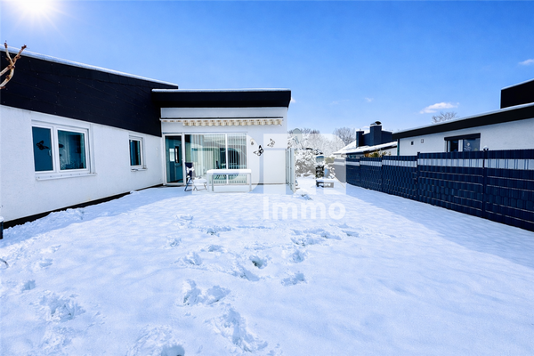 Rückansicht Gartengrundstück