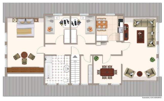 Grundriss Obergeschoss