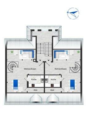 Grundriss Dachgeschoss