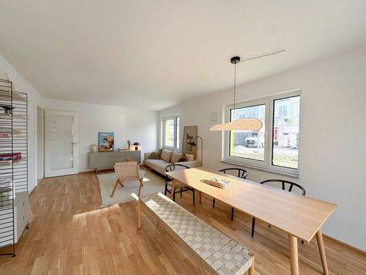 Musterwohnung Wohnzimmer