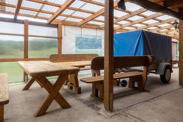 Terrasse Nebengelass