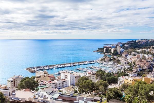 Apartment in Sant Agustí mit Meerblick