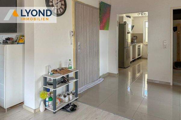 Eingangsbereich Dachgeschosswohnung