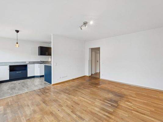 Wohnen mit offener Küche